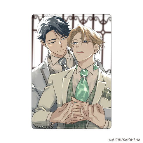 『佐倉主任はZ世代がわからない。』キャラクリアケース01/佐倉昭人&藍井悠真(描き下ろしイラスト)